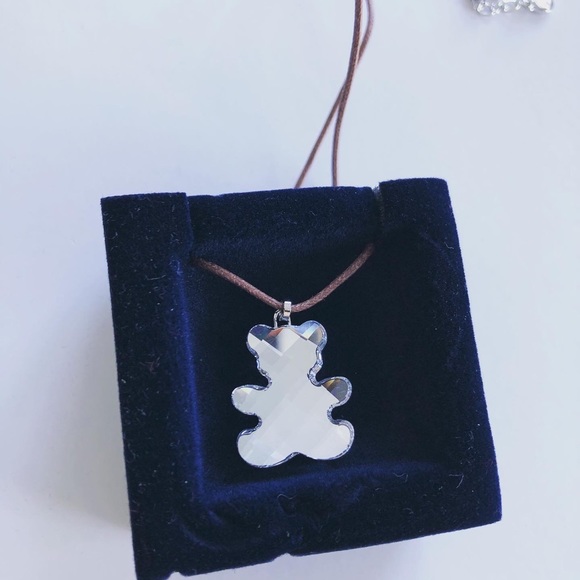 NWT* SWAROVSKI TEDDY PENDANT - Picture 2 of 7